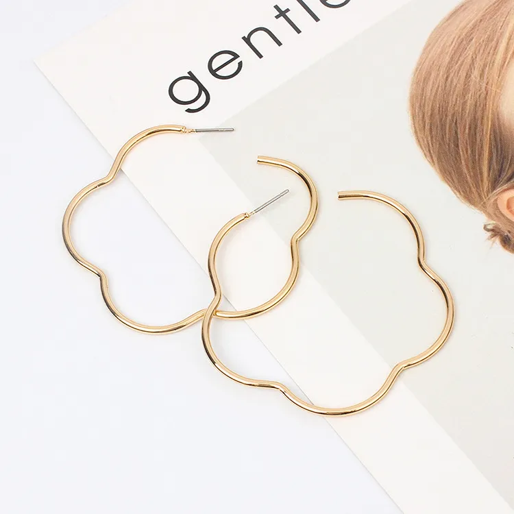 Antike einfache Big Frame beliebte Schmuck Ohrringe