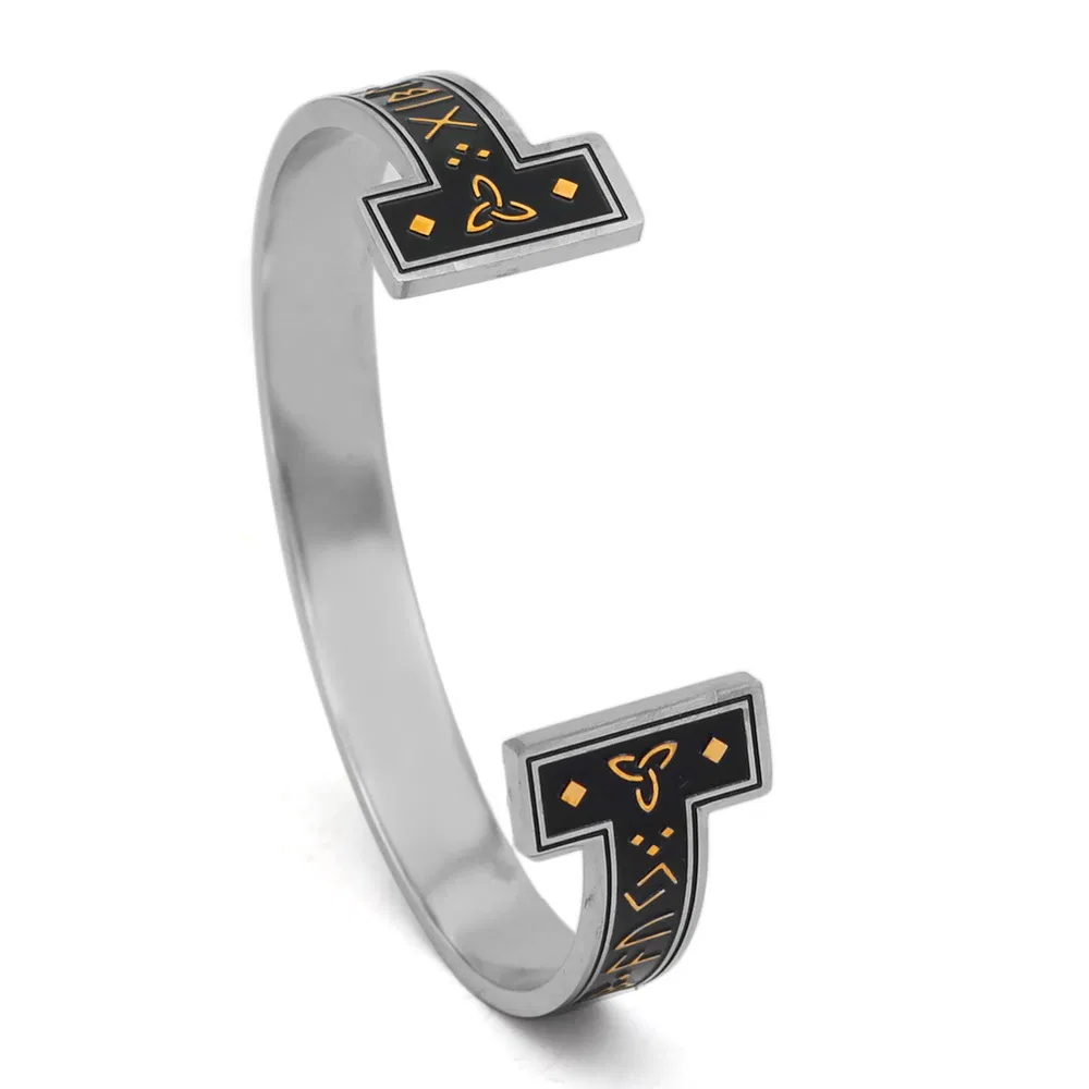 Neues Titanium-Stahl - Persönlichkeit Digital Text Armband