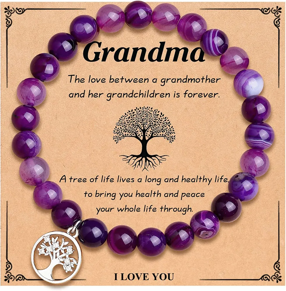 UNGENT DEM Baum des Lebens Armband Geschenke für Großmutter / Nana / Schwiegermutter / Bonus Mutter / Beste Mutter / Gigi / Mimi / Mutter des Bräutigams Geburtstag Weihnachten Hochzeit Muttertag Geschenk für Frauen