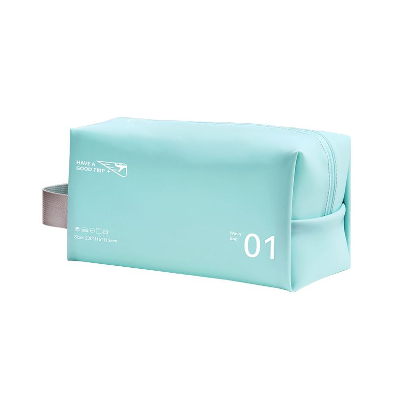 Coral Key wasserdichte hängende Toilettentasche - Clear Travel Cosmetic Organizer für Männer & Frauen - Perfekt für Make-up, Toilettenartikel und Urlaub Essentials