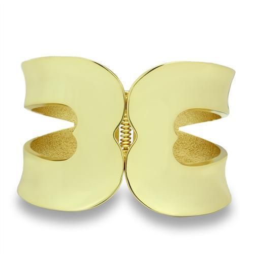 LO2122 - Flash Gold Weißmetall Armband ohne Stein