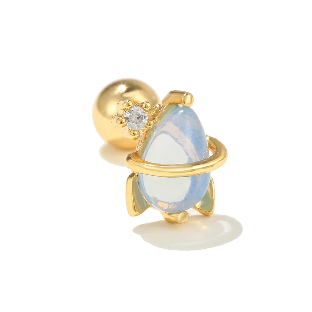 Creative Space Alien Element Schraube Piercing Ohrnagel