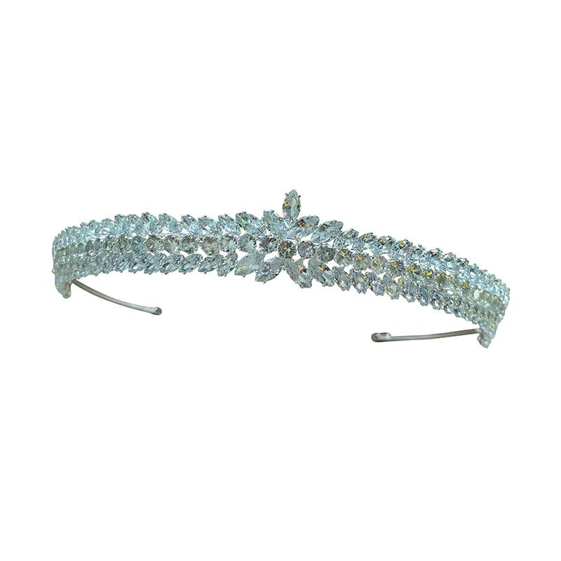 Hochzeitsschmuck Braut Kopfbedeckung Zircon Krone