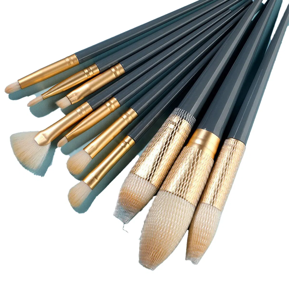 10 PCS Makeup Brush Set Anfänger Eyeshadow Blush Brush Full Set Makeup Brushes Beauty Tools
