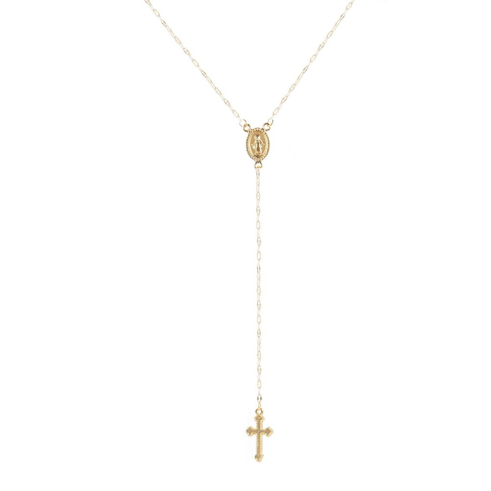 Fügen Sie Ihrem Look einen Hauch von Eleganz hinzu mit unserer exquisiten Kreuz-Kette für Frauen - Y-Kette mit Anhänger, trendiger Mode-Schmuck und Accessoires mit Extender enthalten