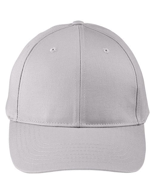 Erwachsene Strukturierte Twill 6 - Panel Snapback Cap - BLACK - OS