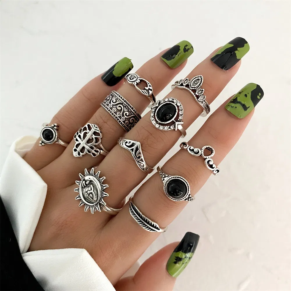 Schmetterlingsring Öffnung Multi Joint 22 Stück Set