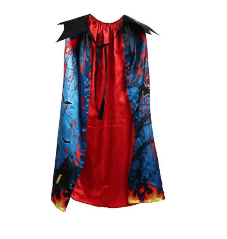 Kinder Doppelschicht gedruckte Mantel Halloween Dress Up