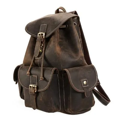 Der Thorsen Backpack| Kleiner Handmade Echt Leder Rucksack