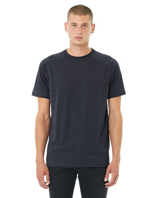 Bella + Canvas 3201 Herren Heather CVC Raglan-T - Shirt
