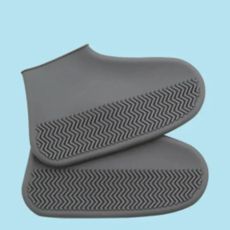 1 Paar wiederverwendbare Latex wasserdichte Regenschuhe Abdeckungen rutschfeste Gummi Regenschuhe Abdeckungen S / M / L Schuhzubehör