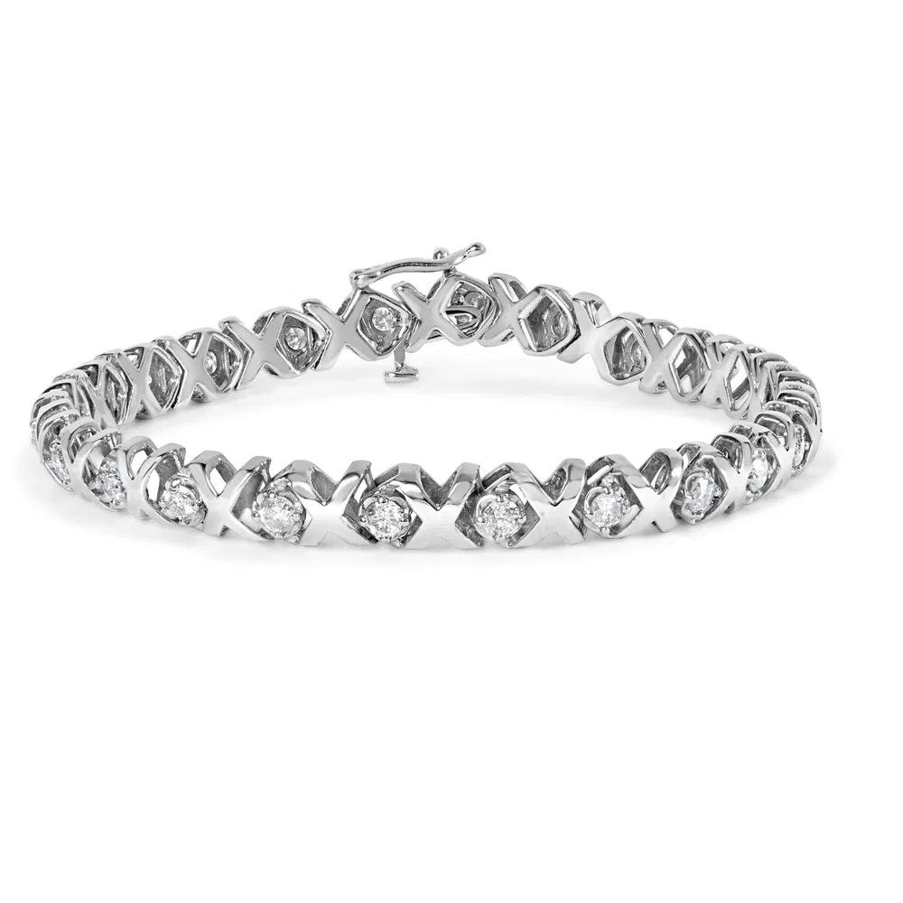 10 Karat Weißgold 2,00 Cttw Round-Cut Diamant