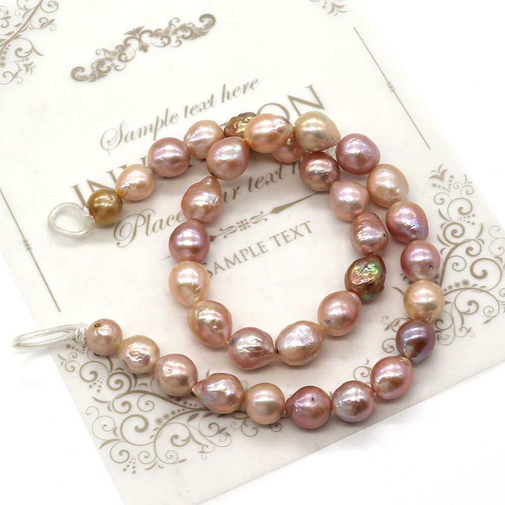 Natürliche Süßwasserperle Loose Pearl Purple