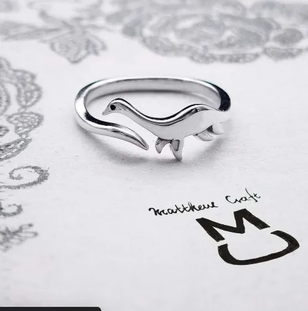 Süße Dinosaurier-Form Schmuck für Frauen Mode Ring