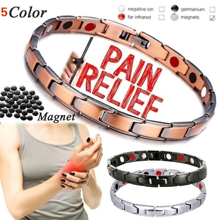 Mode-Trend Männer und Frauen Magnet Armband Gold Magnetit Magnetic