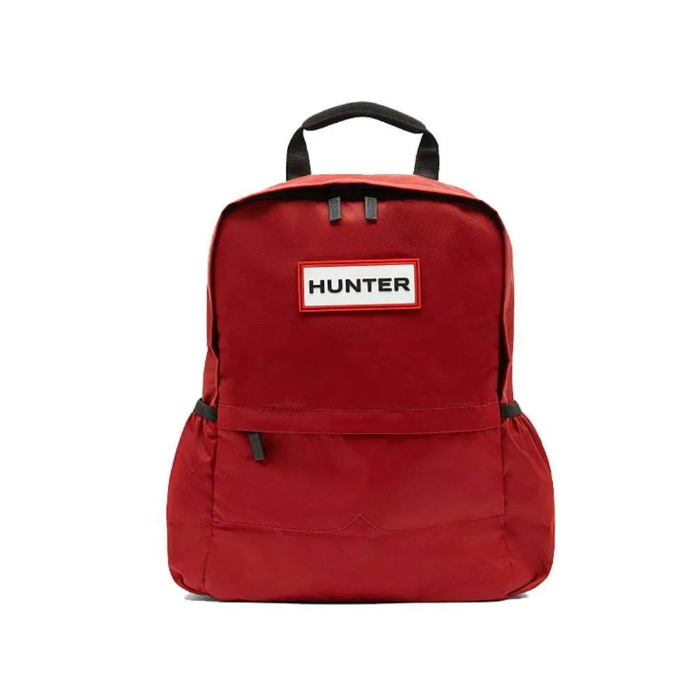 Hunter Original Nylon Rucksack - Militärrot