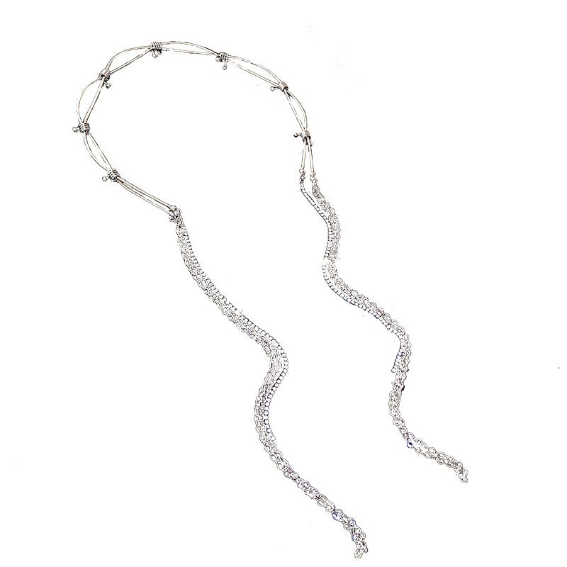 Air-Embedded Tassel Headband, Modisch und High-End