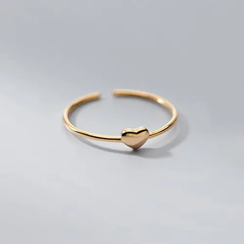 Fashion Girl Heart Fashion Index Finger Ring