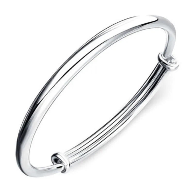 Einstellbare dicke Armbänder erweiterbare leere Armbänder Edelstahl für jeden Anlass