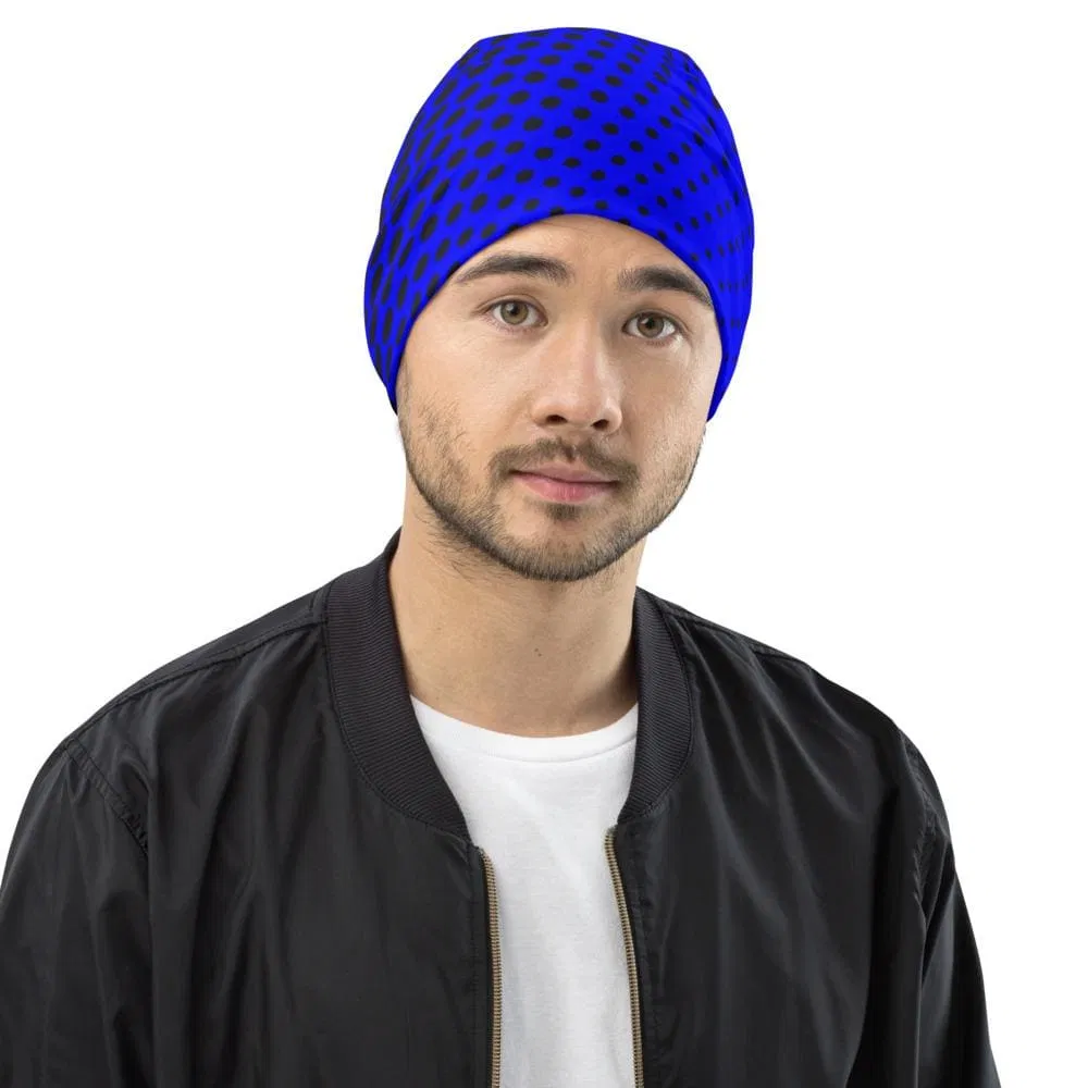 Beanie Hut - Royal Blue Slouchy Beanie Männer / Frauen
