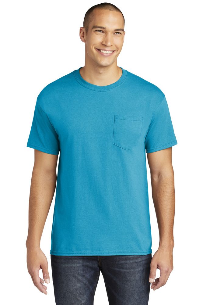 Gildan Heavy Cotton 100% Cotton Pocket-T - Shirt 5300