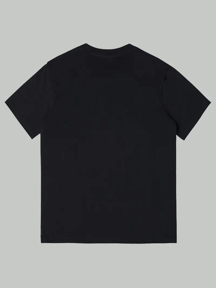 Printed Men Plus Size Multifunktions-Shirt mit kurzem Ärmel