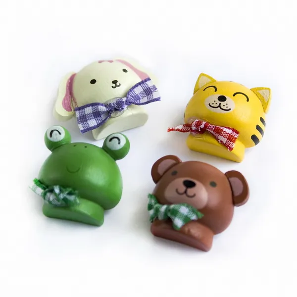 Smile Animals - 1 - Brosche / Brosche-Pin / Tier-Pin - Brosche