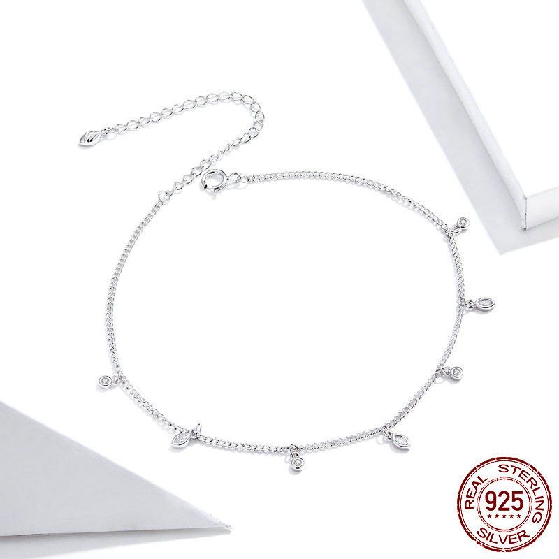Einfache Tassel Ankleß Sterling Silber Mode