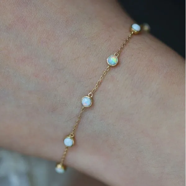 Europäische Serie 18 Karat Gold Plated Dünne Armband