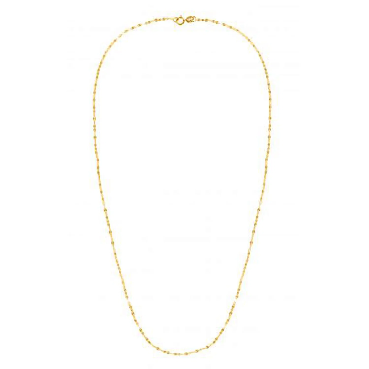 14 Karat Gelbgold Alternative Valentino-Kette (1,40 mm)