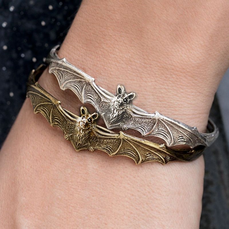 Mode Kreative Persönlichkeit Halloween Bat Armband Damen Punk dunkle Vampire Bat Armband Männer und Frauen Schmuck Accessoires Geschenk