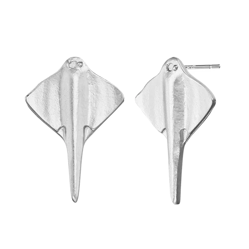 Einfache und vielseitige Marine Tier Ohr Studs