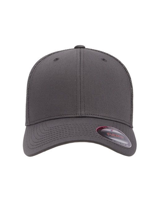 Erwachsene 6 - Panel Trucker Cap - BLACK - OS