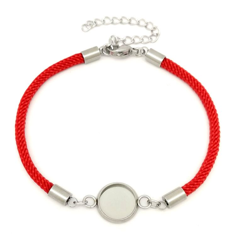 Round Basin Time Gem Bottom Support DIY Transfer Armband