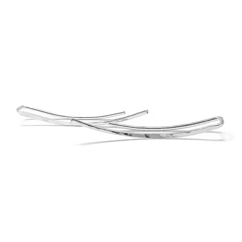 925 Sterling Silber Handgemachte Minimalist Ohr Kletterer Ohrringe
