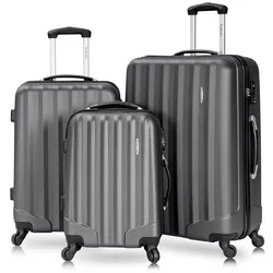 3 Stück Gepäck Travel Set Tasche mit Schloss