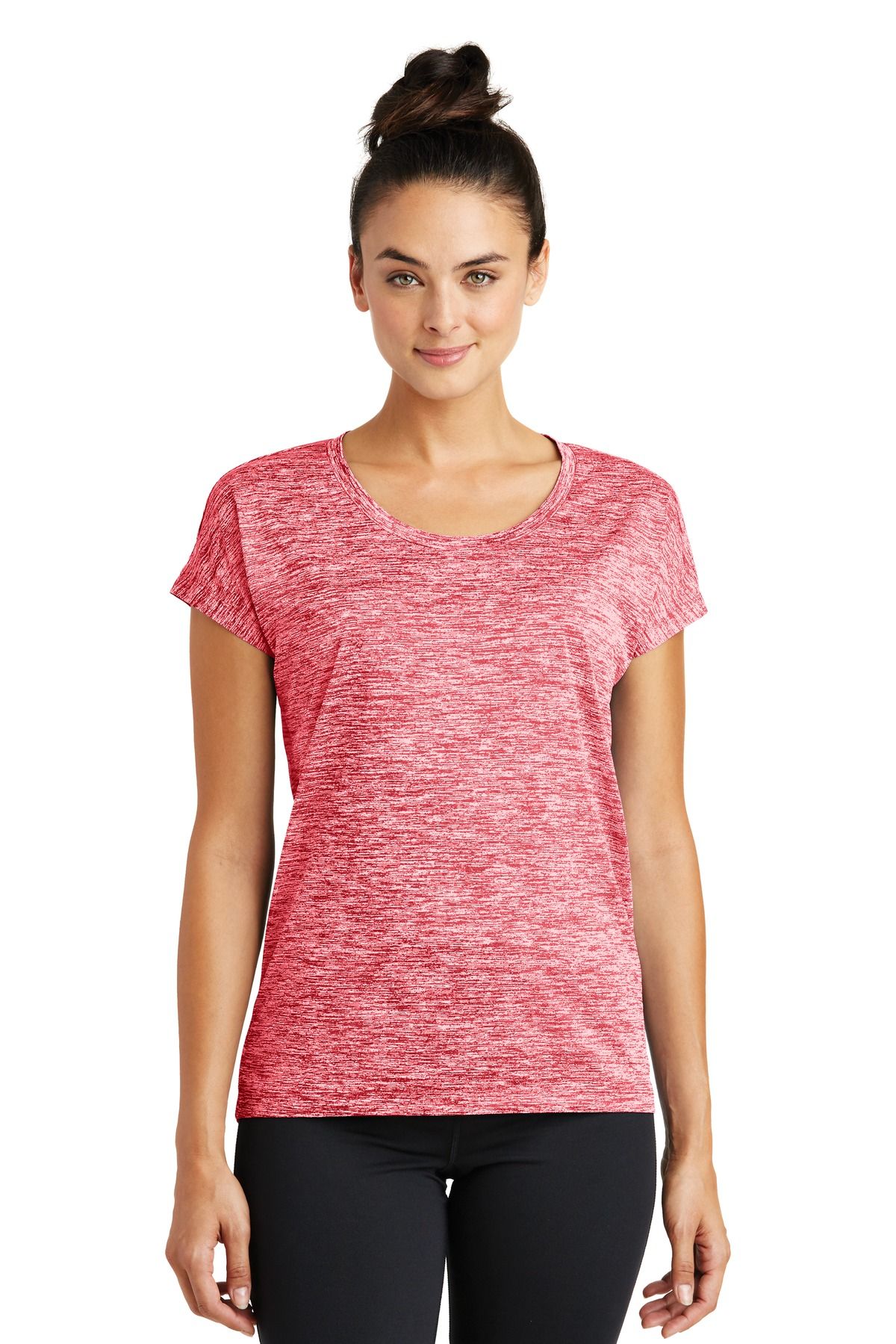 Sport-Tek Damen PosiCharge Electric Heather Sporty Tee LST390