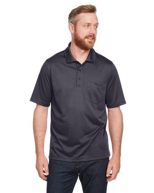 Men 's Advantage Snag Protection Plus IL Pocket Polo - BLACK - S