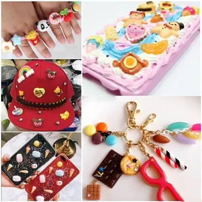 Charms Candy Decor für Schleimfüller DIY Kuchen Ornament Telefon