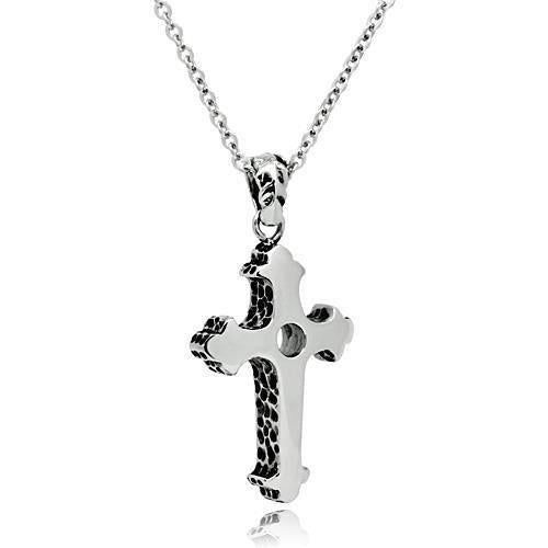 TK561 - Hoch polierte (ohne Beschichtung) Edelstahl-Halsband ohne Stein