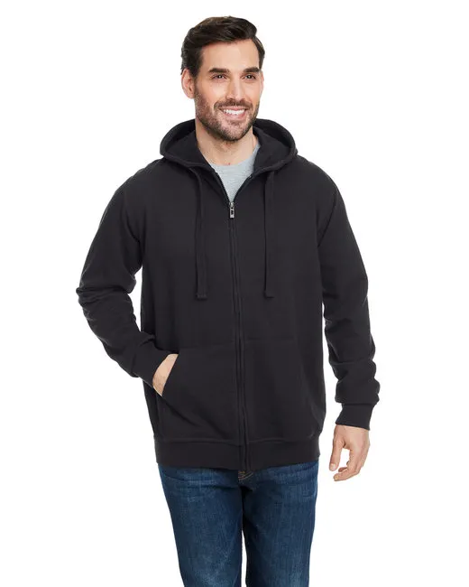 Burnside B8615 Herren Französisch Terry Full-Zip Hooded Sweatshirt