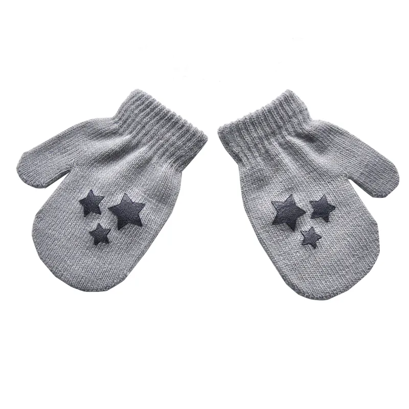 Warme Plüsch dicke warme Baby Handschuhe Winter Plus Samt Mittens Kinder Kid Coral Fleece Full Finger Handschuhe für 1 - 4Y Kinder Handschuhe