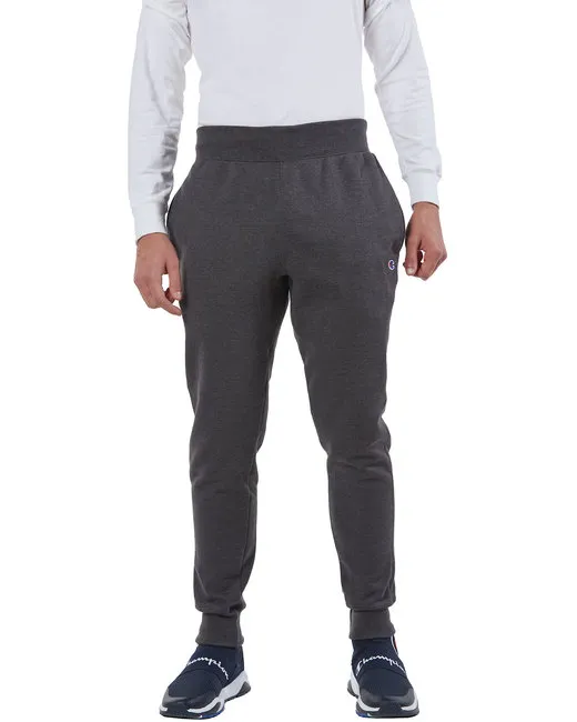 Herren Reverse Weave Jogger Hose - BLACK - S