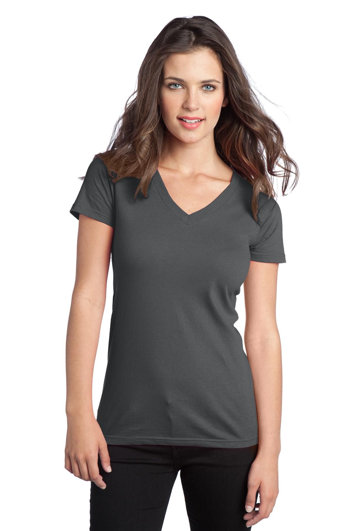 District Juniors The Concert Tee V-Neck DT5501