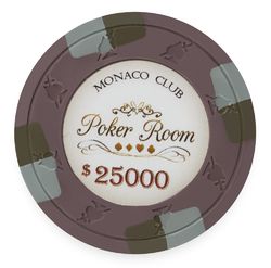 Monaco Club 13,5 Gramm, $25.000, Roll von 25