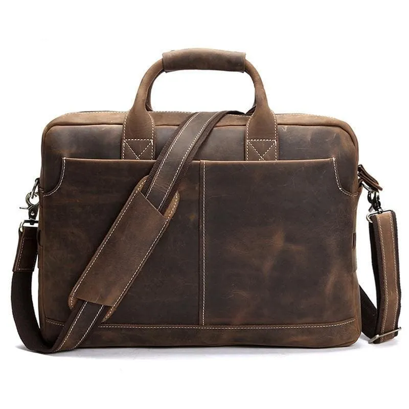Die Welch Briefcase| Vintage Leder Messenger Tasche