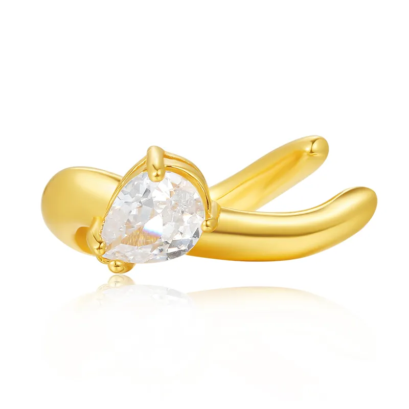 Frauen Retro Trendy Sterling Silber Ohrringe