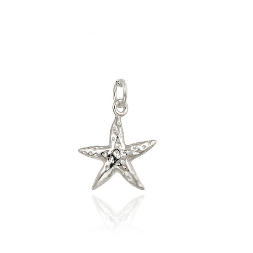 Silber STAR FISH CHARM Meer Anhänger Armband