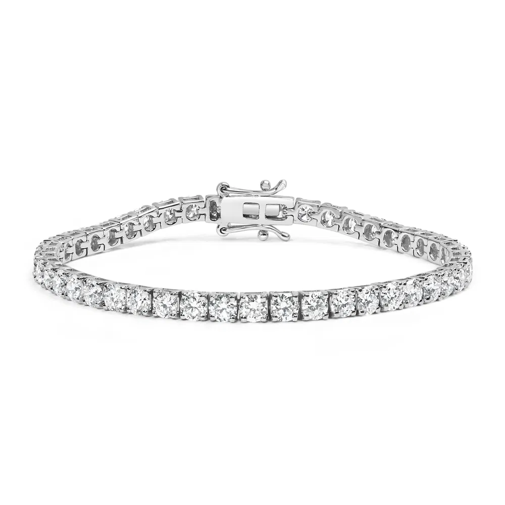 10K Weißgold 2.0 Cttw Prong Set Round-Cut 7,25
