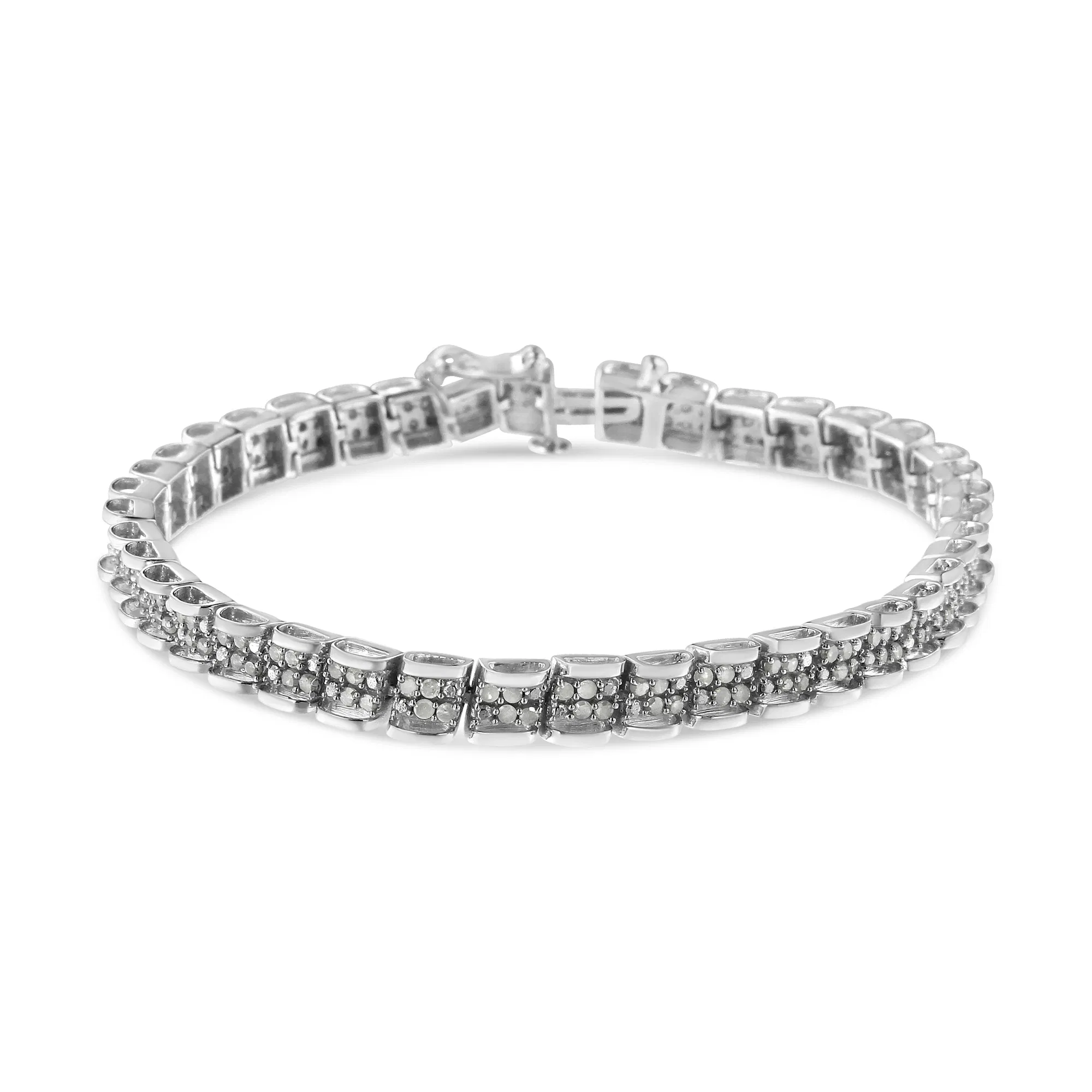 .925 Sterling Silber 2,0 Cttw Diamant 7